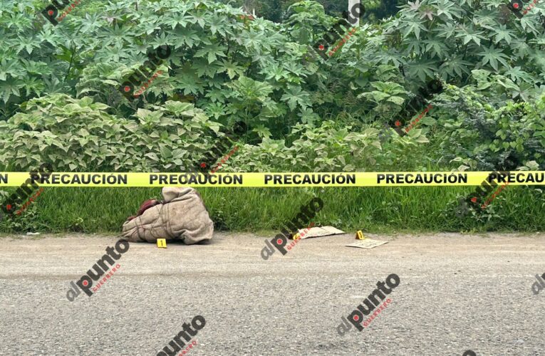 Hallan restos humanos sobre la carretera Iguala-Taxco