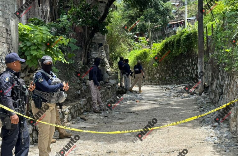 Asesinan a hombre atrás del mercado Baltazar R. Leyva Mancilla, en Chilpancingo