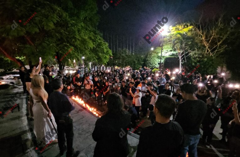 Marchan trabajadores del Poder Judicial en Chilpancingo contra la reforma de AMLO