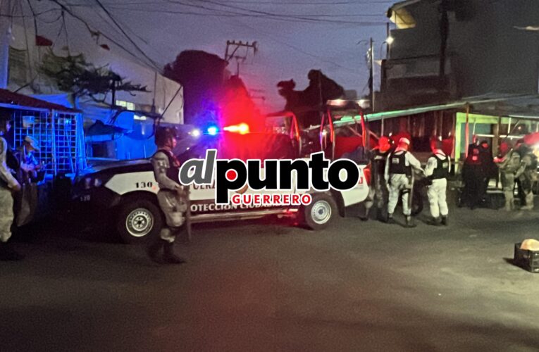 Persiguen y matan a dos hombres cerca del mercado central de Acapulco