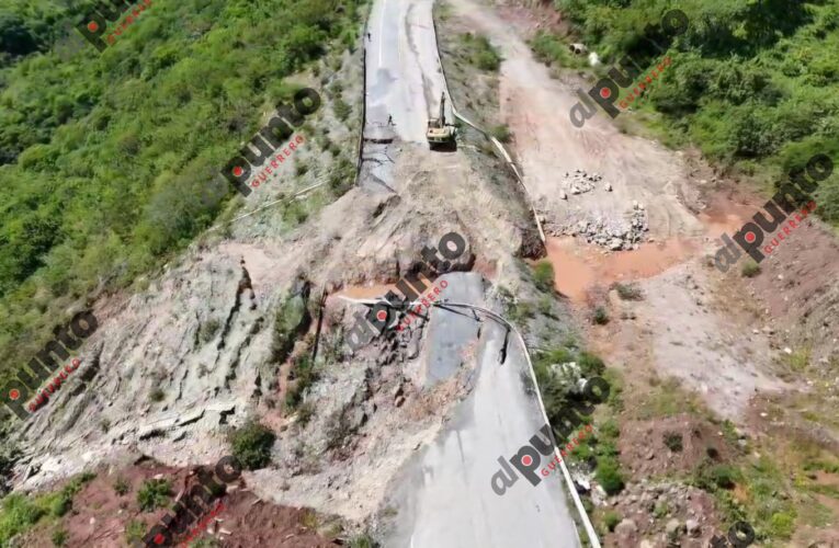 Preliminar: 143 carreteras destrozadas y 40 puentes colapsados tras el paso del huracán John en Guerrero, informa CICAEG