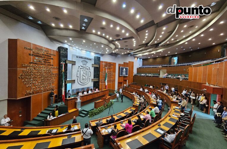 Definen partidos políticos a sus coordinadores de bancada en el Congreso de Guerrero