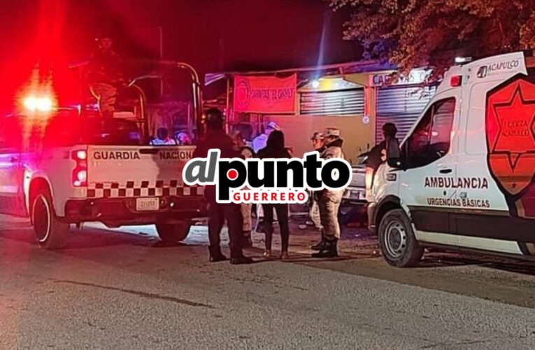 Cinco muertos deja ataque armado en El Cayaco, Acapulco; entre ellos una mujer