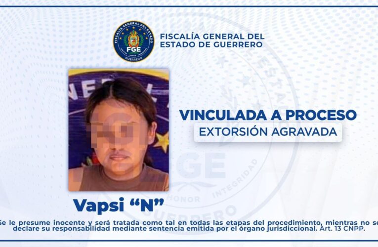 Vinculan a proceso a ex síndica de Teloloapan por extorsión agravada