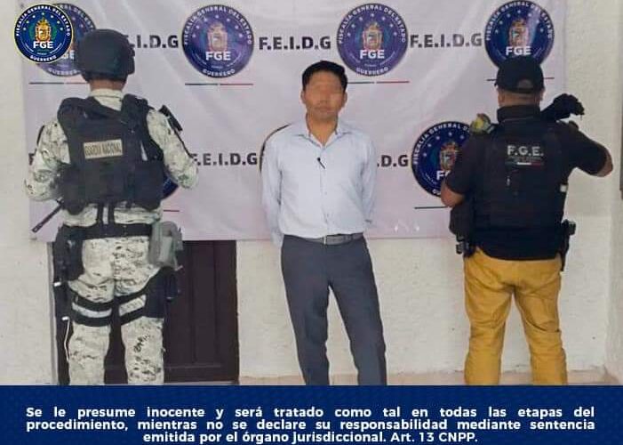 Detienen a encargado de despacho de la Secretaría de Seguridad Pública de Chilpancingo por asesinato de Alejandro Arcos Catalán