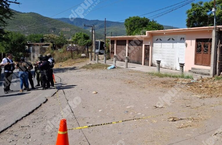 Dejan a un hombre desmembrado a orilla de la carretera federal Chichihualco-Chilpancingo