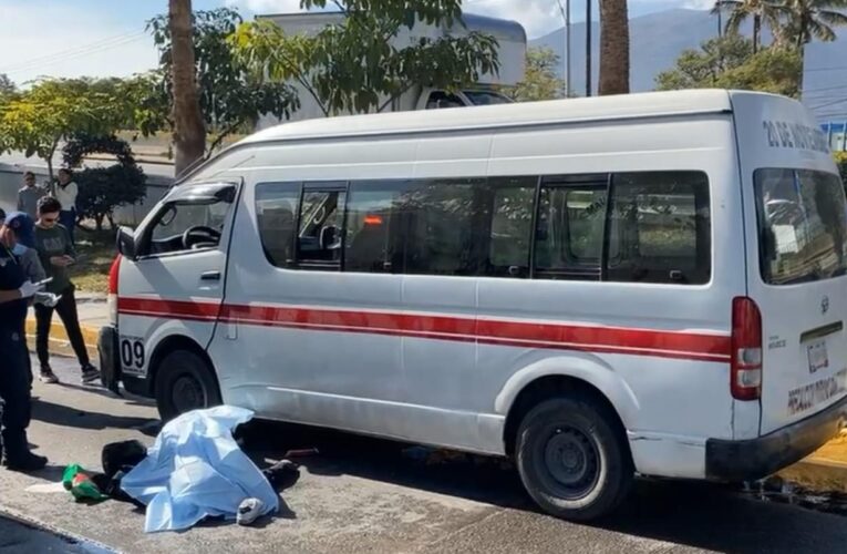 Muere motociclista tras derrapar en la avenida Lázaro Cardenas de Chilpancingo