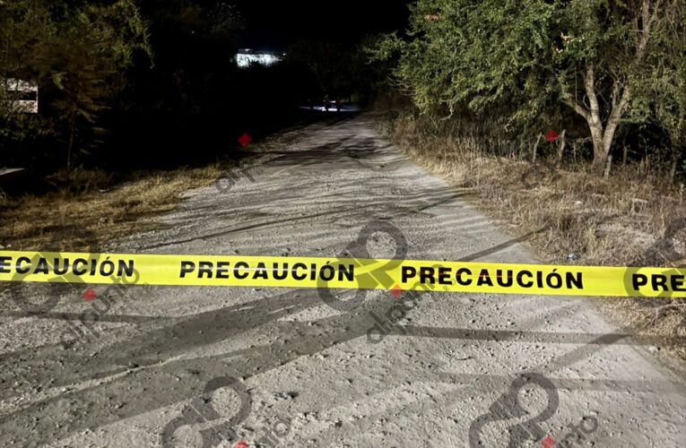 Asesinan a balazos a un hombre al norte de Chilpancingo