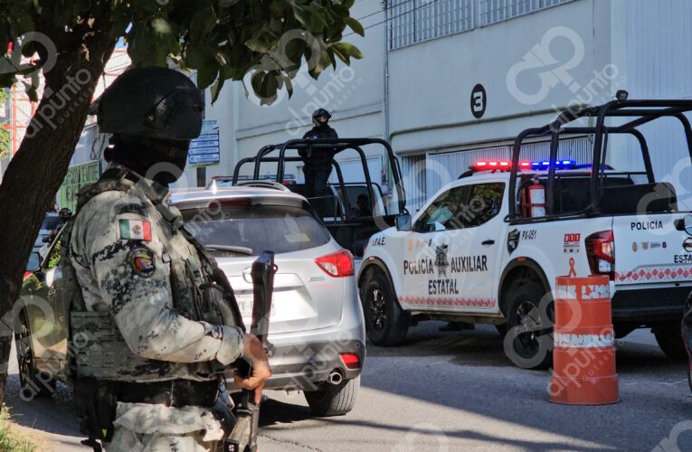 Hallan muerto a elemento de la policía auxiliar estatal dentro del almacén de la SEG en Chilpancingo