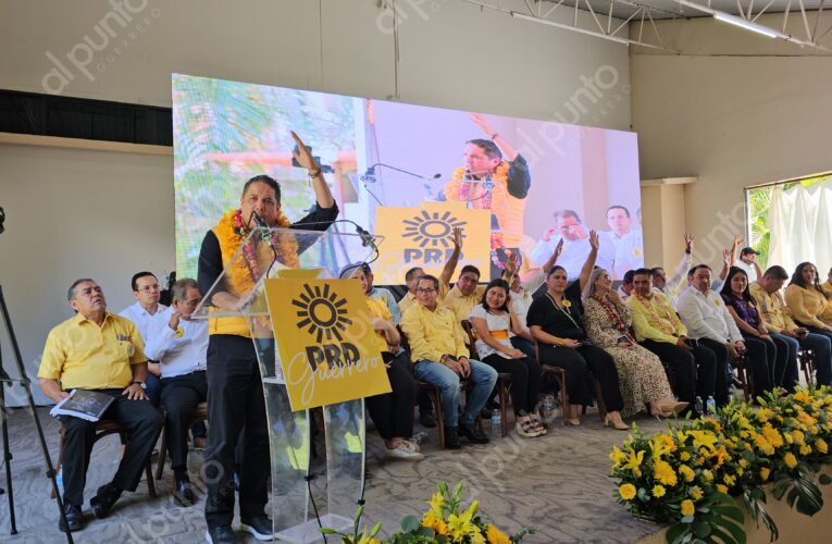 Piden respaldar a la presidenta Claudia Sheinbaum y a la gobernadora Evelyn Salgado, en presentación del PRD Guerrero