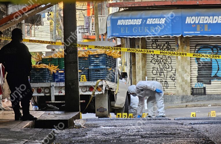 Matan a balazos a repartidor de pollo en pleno centro de Chilpancingo