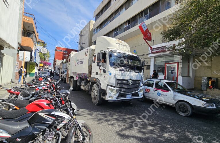 Exigen choferes de camiones recolectores de basura el reembolso de pago de casetas