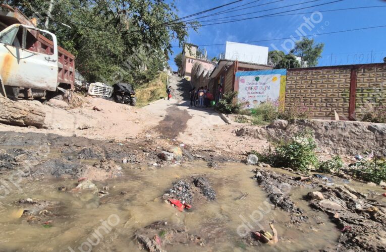 110 alumnos de un jardín de niños son afectados por drenaje colapsado en Chilpancingo