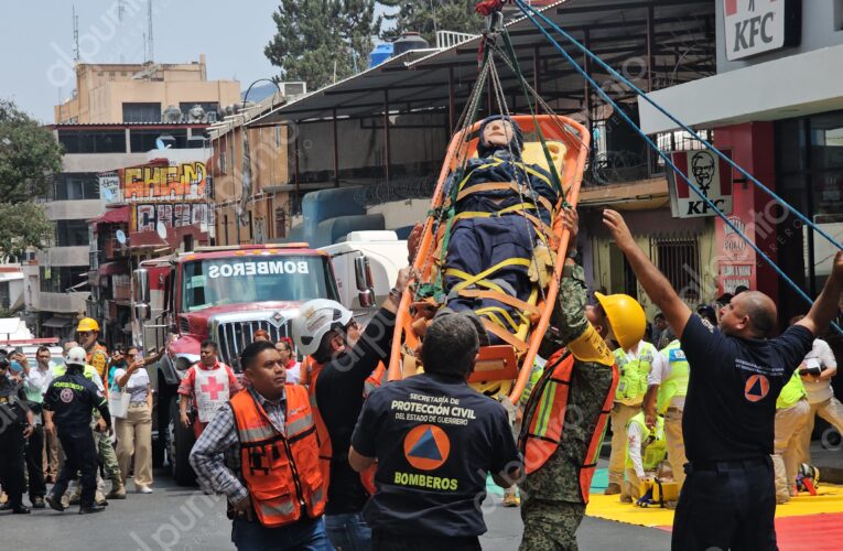 168 mil personas y 73 municipios participarpn en simulacro de sismo en Guerrero