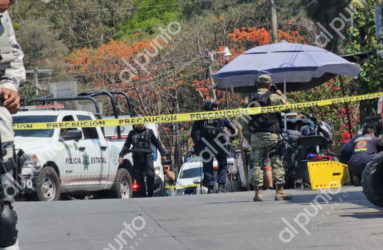 En ataque armado en Chilpancingo, matan a vendedor de “gorditas” y aguas frescas.