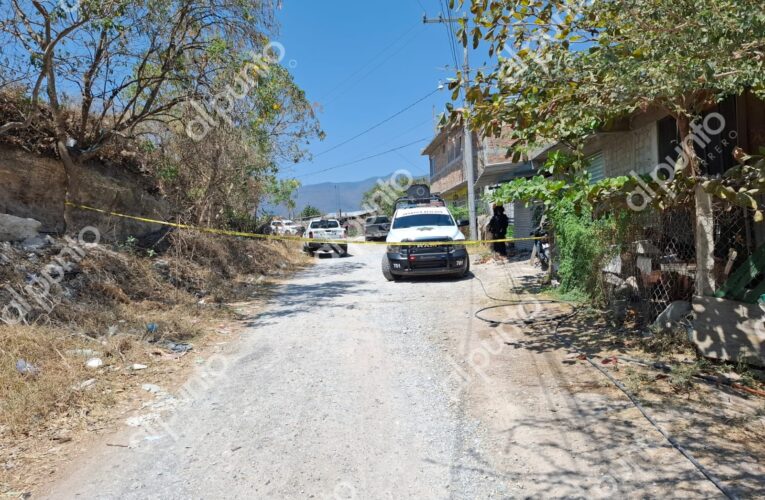 Matan a joven en la colonia Alejandro Cervantes Delgado en Chilpancingo.