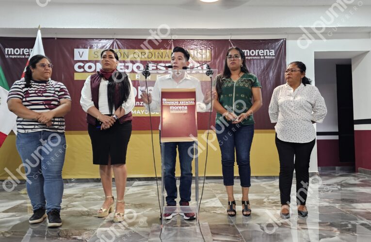 No hubo destitución de Jacinto González, concluye Consejo Estatal de MORENA.