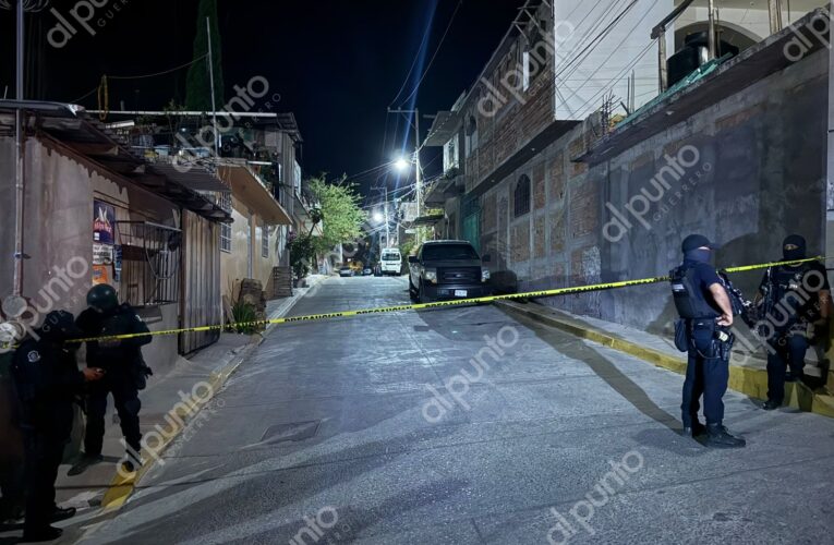 Asesinan a balazos a un comerciante al poniente de Chilpancingo.