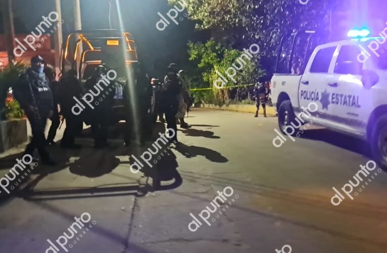Matan a balazos a un joven que salió del reclusorio en Acapulco.