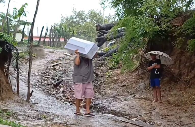 Muere un menor al ser arrastrado por el río en San Marcos; su madre fue rescatada con vida.