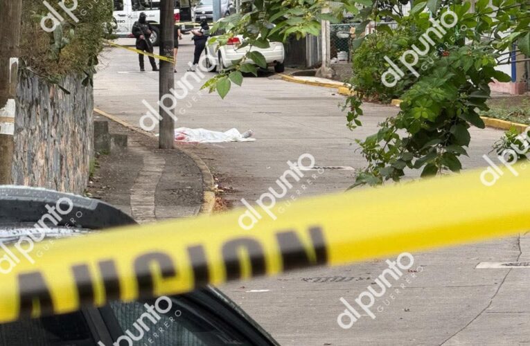 Ejecutan a balazos a exdirector de Servicios Públicos en Zihuatanejo.