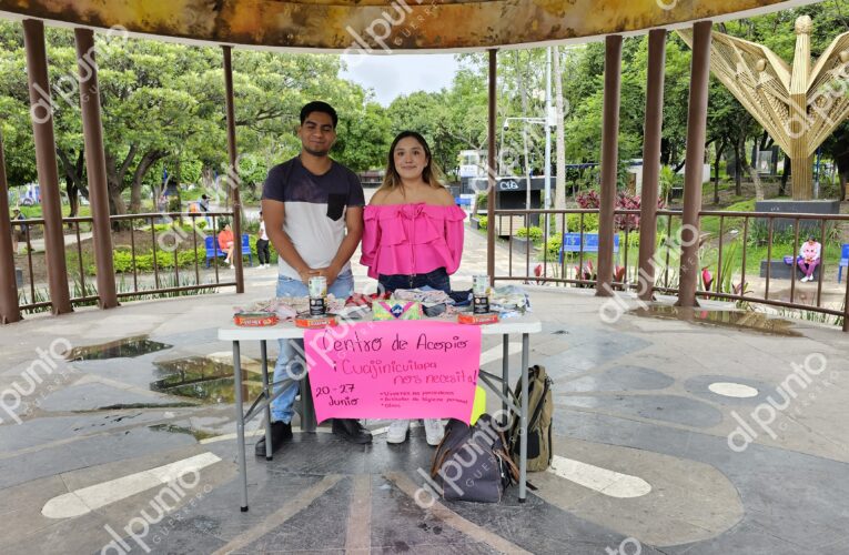 Inician jóvenes de Chilpancingo Colecta de víveres para damnificados de Costa Chica.