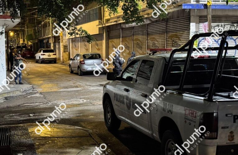 Matan a balazos a un hombre en el centro de Chilpancingo.