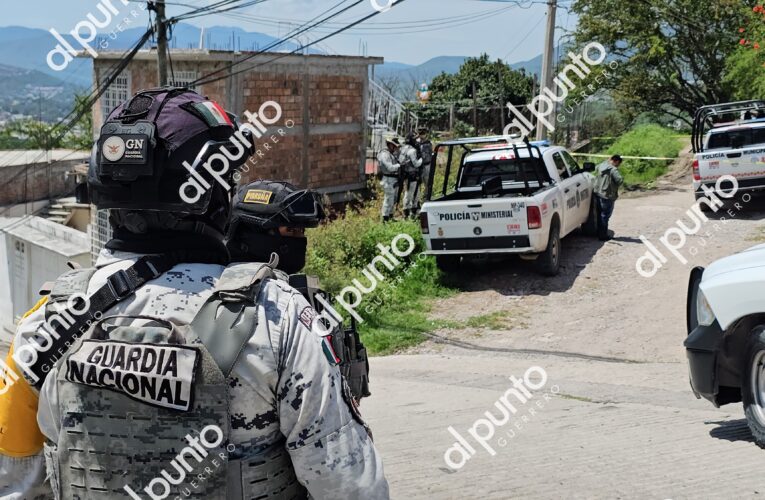 Hallan feto en una mochila al poniente de Chilpancingo.