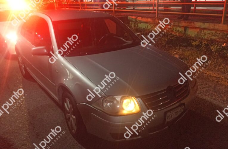 Armados protagonizan persecución y balacera en Chilpancingo.
