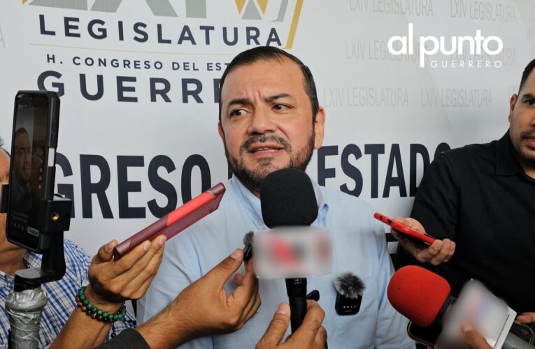 Pide líder del Congreso a alcalde de Chilpancingo coordinarse con el gobierno estatal ante crisis de inseguridad