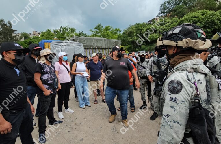 Chilpancingo | Se confrontan comerciantes con el empresario Pioquinto Damián por la posesión de un terreno
