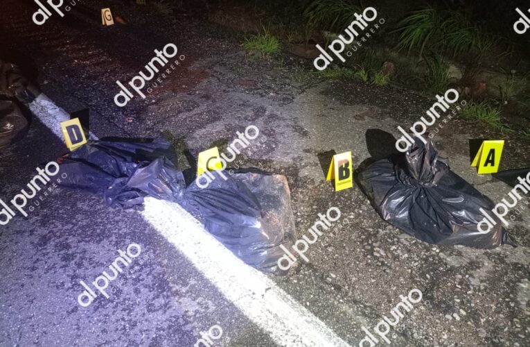 Hallan a un hombre y una mujer desmembrados sobre la Autopista del Sol, cerca de Chilpancingo