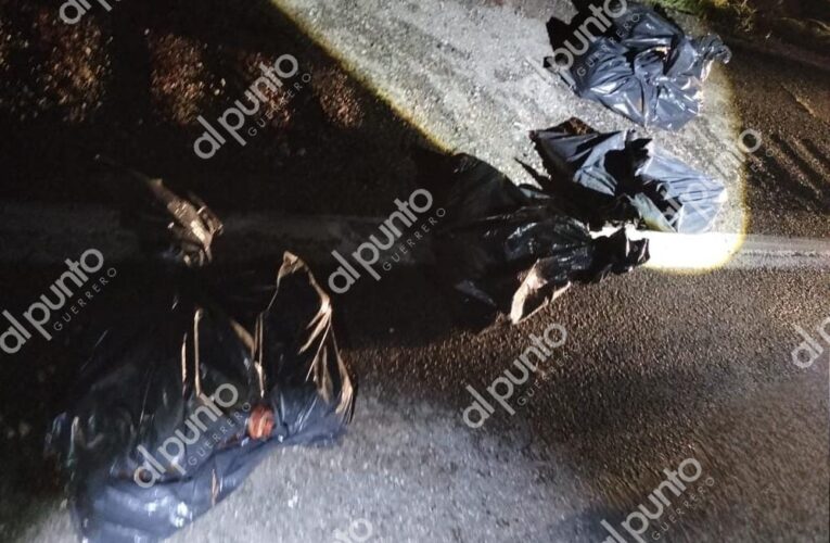 Identifican a los 3 desmembrados hallados el viernes y sábado en distintos puntos cerca Chilpancingo