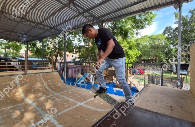 Impulsan parque de skate en Chilpancingo para romper estigmas y alejar a jóvenes de adicciones