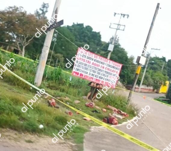Hallan a dos hombres y dos mujeres desmembrados en el municipio de Chilapa de Álvarez