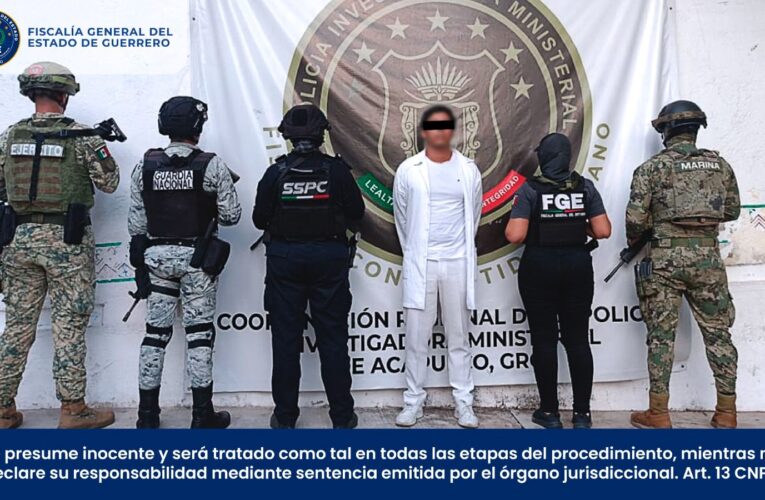 Detienen estudiante de medicina de la UAGro por violación en Acapulco