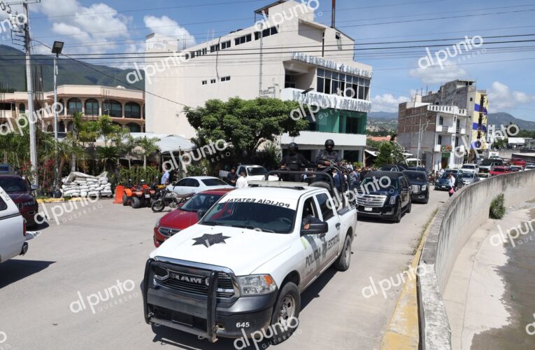 Trasladan bajo resguardo el cuerpo de Hossein Nabor a Tixtla