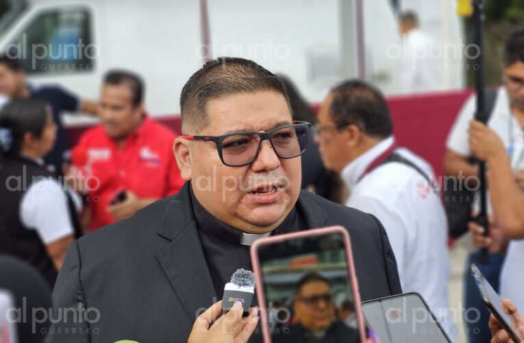 Pacificación de Chilpancingo depende de voluntad del gobierno municipal: Sacerdote José Filiberto