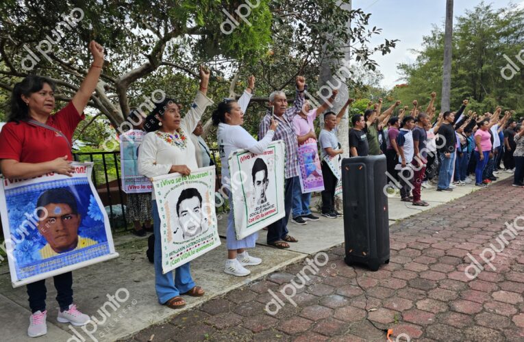 Ayotzinapa: padres arrancan jornada de lucha rumbo al 11 aniversario de la desaparición de los 43 normalistas