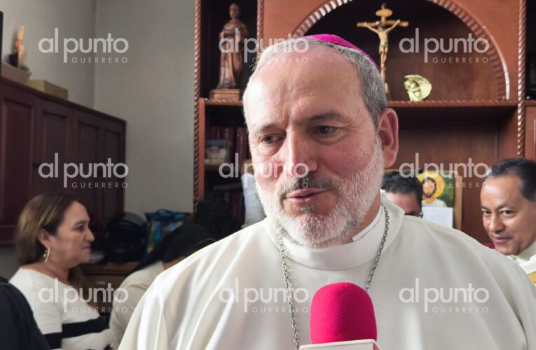 Confirma Obispo ruptura de tregua entre grupos criminales desde el año pasado en Chilpancingo.