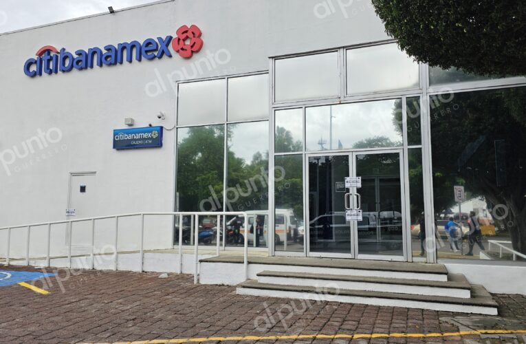Clausuran sucursal de Banamex en Chilpancingo por procedimiento administrativo y judicial