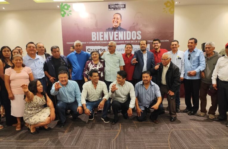 Se agrupan expriistas, experredistas y militantes de Morena en movimiento de la 4T