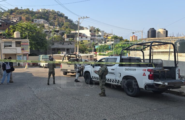 Un chofer muerto y dos alumnas de Bachilleres heridas dejó un ataque armado en Acapulco