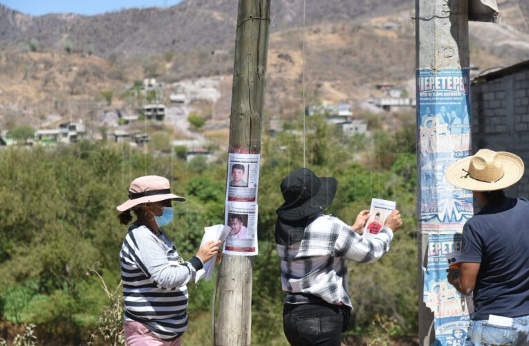 Realizan jornada de búsqueda en Tlapa para dar con el paradero de 44 personas desaparecidas