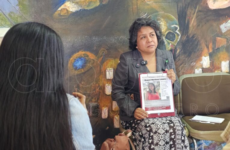 Madre de estudiante desaparecida acusa estancamiento en indagatorias a casi un mes del caso