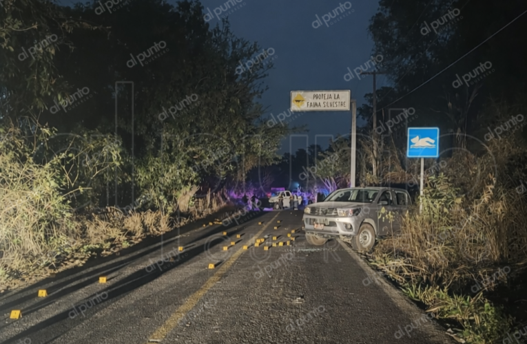 Emboscan y acribillan a director de Obras y tesorero de la Casa de los Pueblos de Ayutla