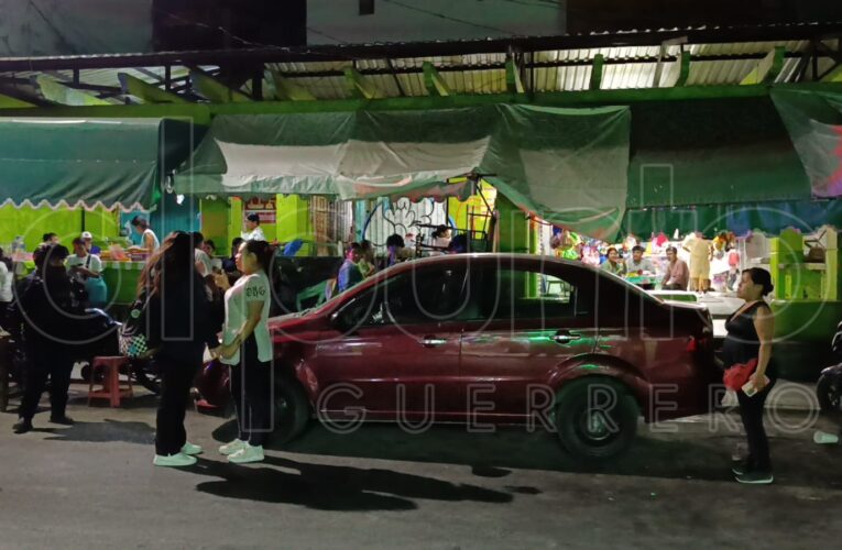 Hieren a una vendedora de tacos en una riña en La Pérgola en Chilpancingo