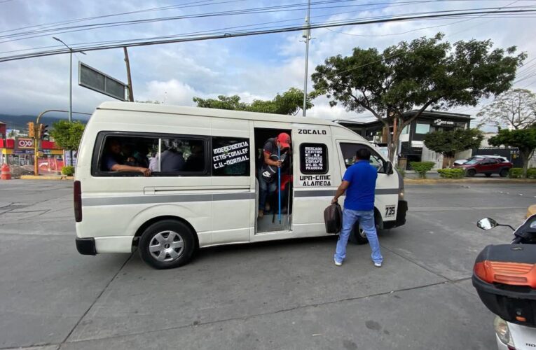 Anuncian posible aumento en tarifa del transporte público en Chilpancingo