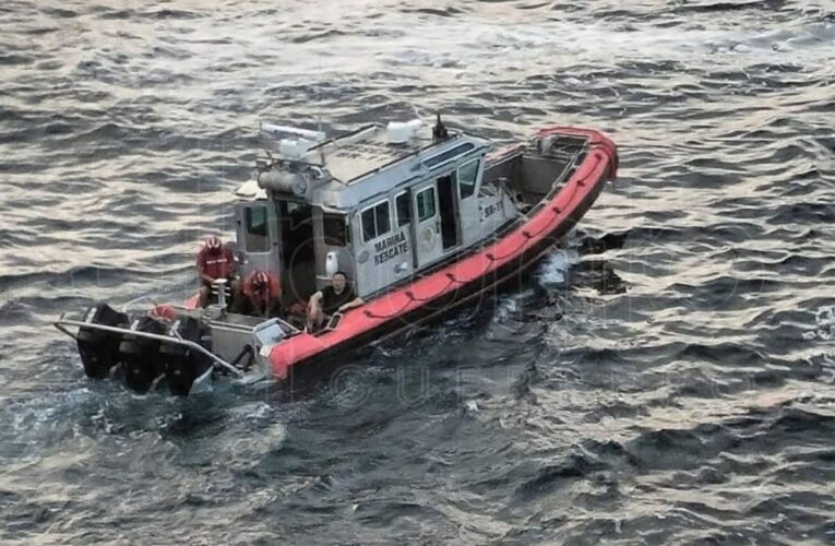 Mueren dos turistas chinos en playa Mimosa; uno más es rescatado con vida