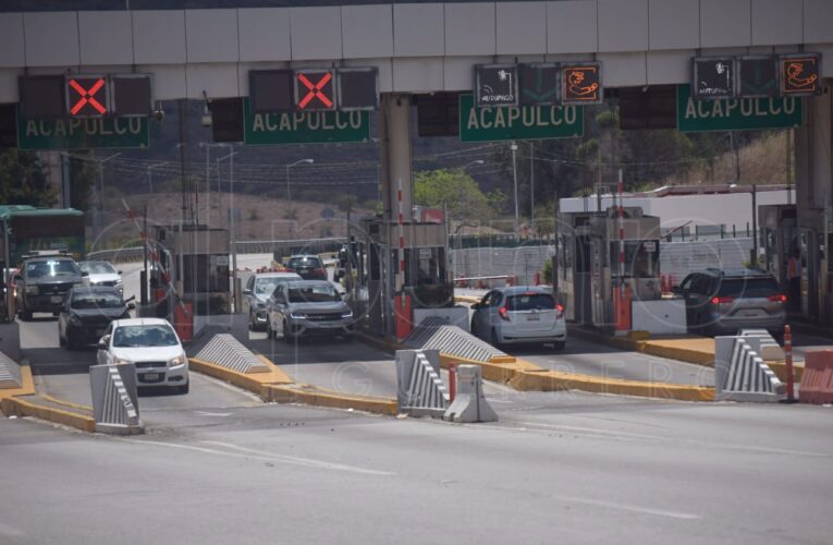 Aumentan tarifas en la Autopista del Sol; viajar de CDMX a Acapulco costará hasta 826 pesos